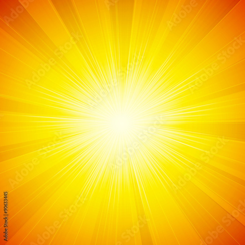 shiny sun vector
