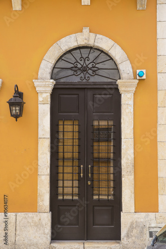 Ornamental door in old San Juan