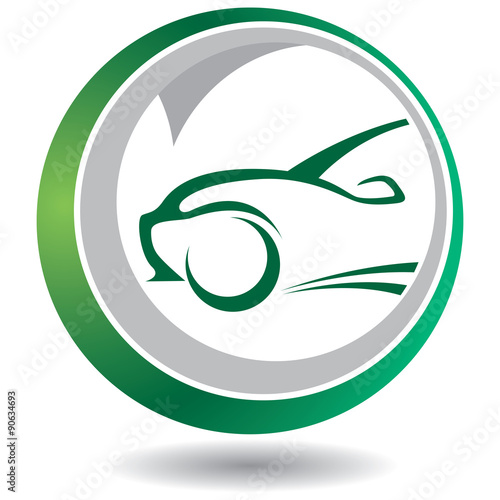green car