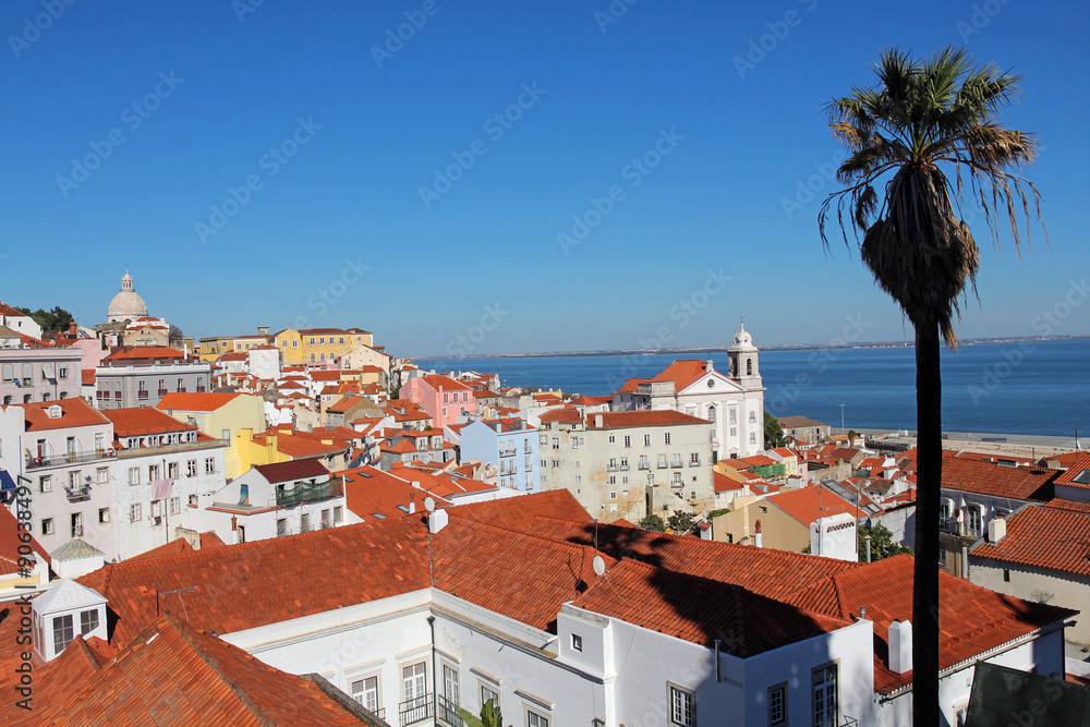 beautiful landscape of Lisbon, Portugal