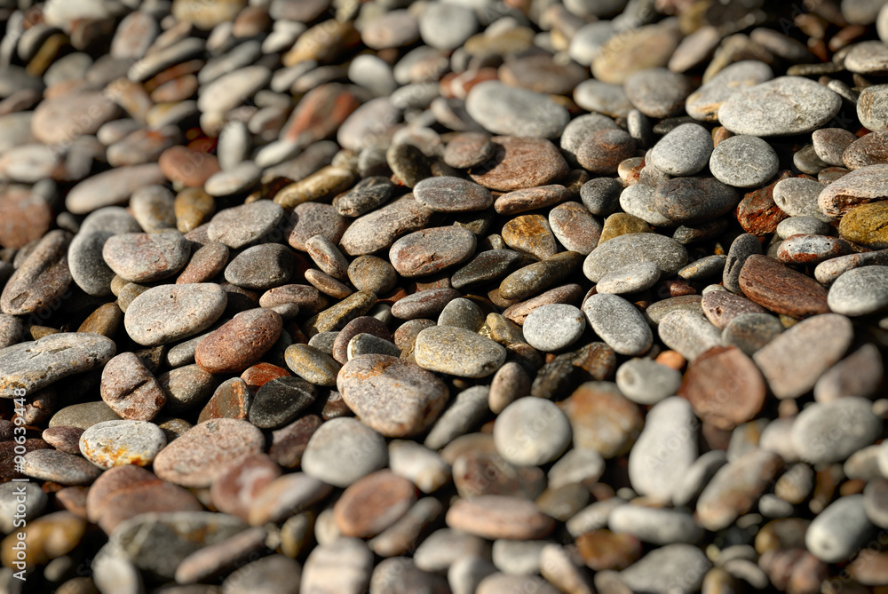 Pebbles on a Beach Pebbles on a Beach