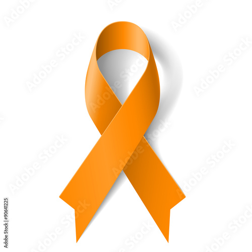 Orange ribbon