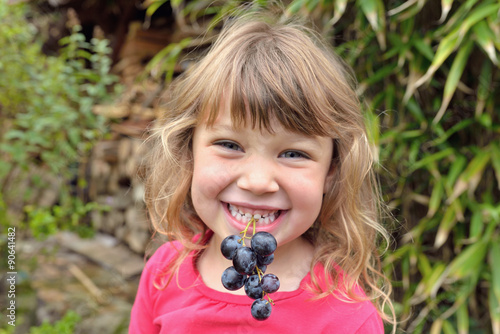 Fotografie ramasser le raisin