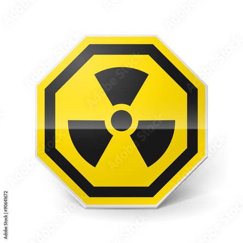 Radiation sign