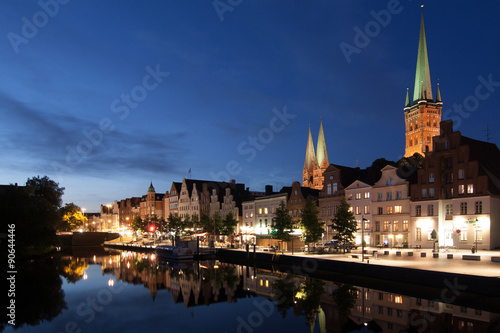 Lübeck bei Nacht © Beck Photography
