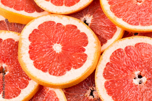 Grapefruit slices