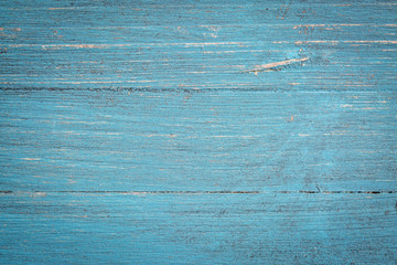 blue painted wood background