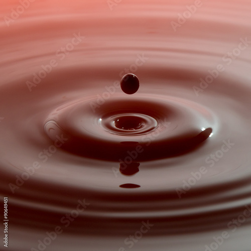 red paint droplet