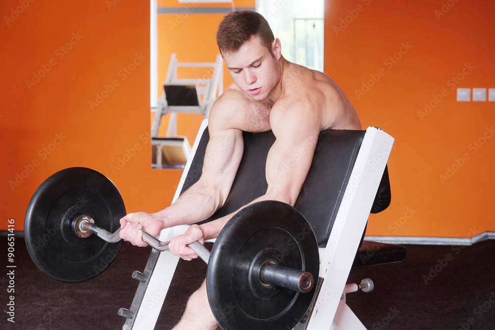 man is engaged in fitness man is engaged in fitness