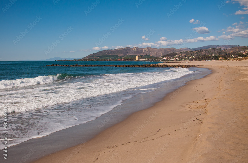 California Beach Shoreline