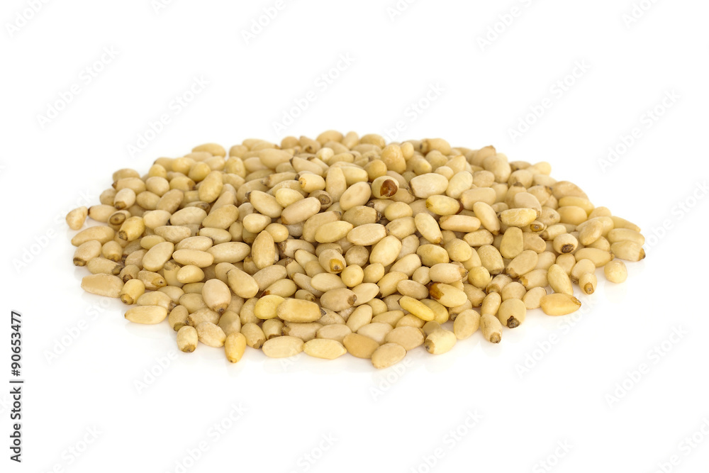 Pine nuts from above Pine nuts from above