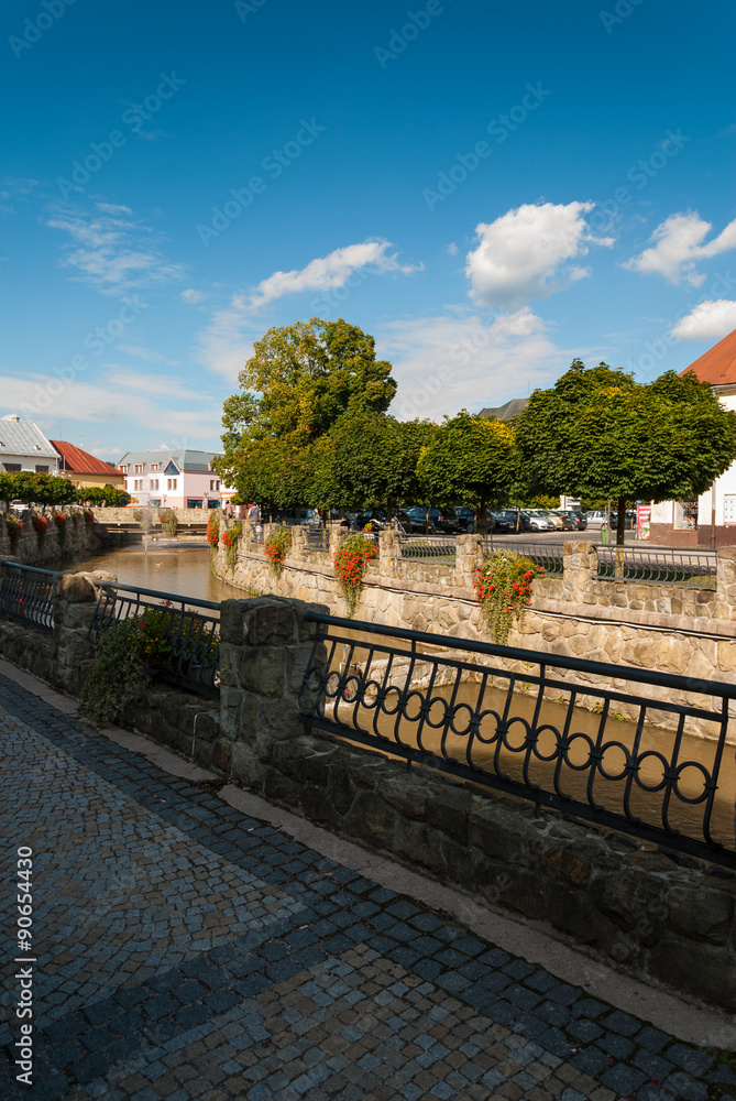 Main square Bytča, Slovakia