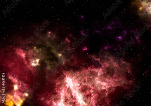 Fototapeta Naklejka Na Ścianę i Meble -  Space Nebula