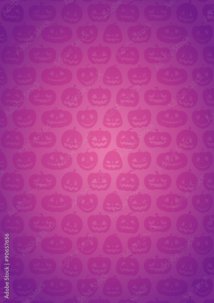 ハロウィン かぼちゃの背景 紫 グラデーション 縦 Stock Vector Adobe Stock