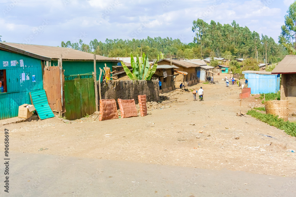 Small village in Ethiopia