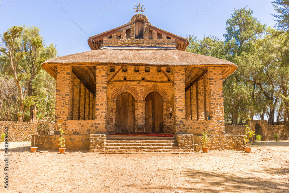 Debre Birhan Selassie Church in Gondar, Ethiopia