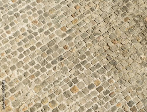 Stone pavement