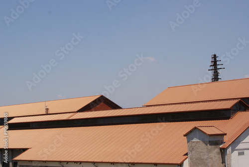 Factory roof