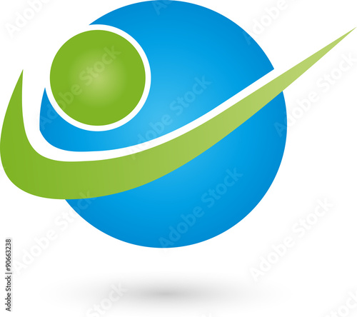 Person in Bewegung Logo, Sport, Mensch
