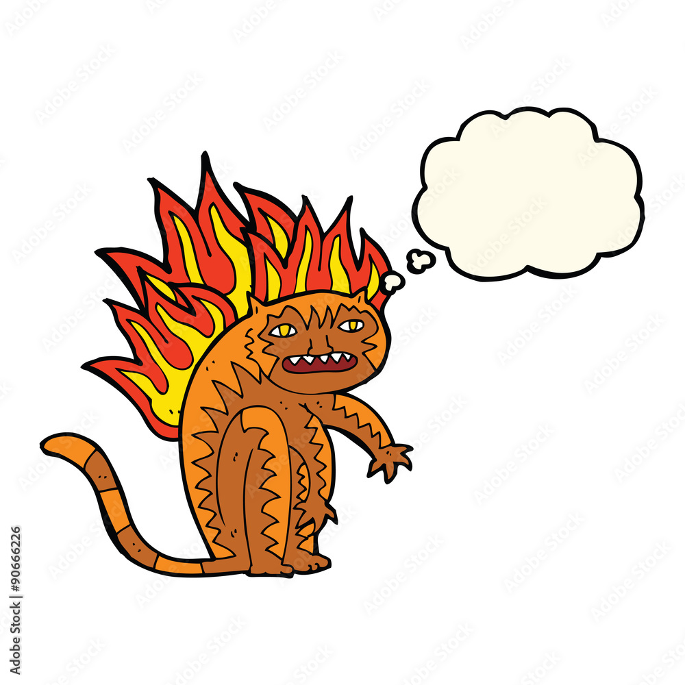 tiger tiger burning bright with thought bubble tiger tiger burning bright with thought bubble