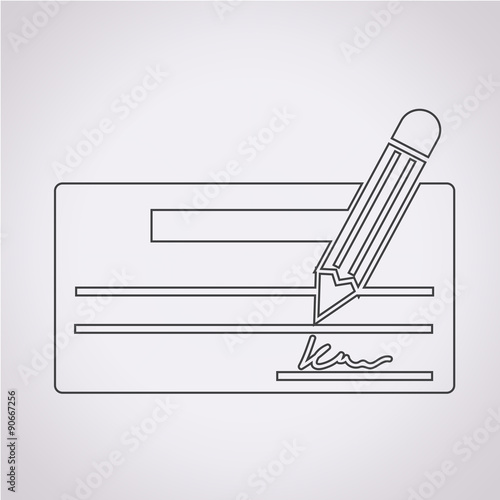cheque icon