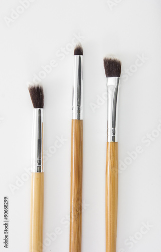 Makeup Brush on white background