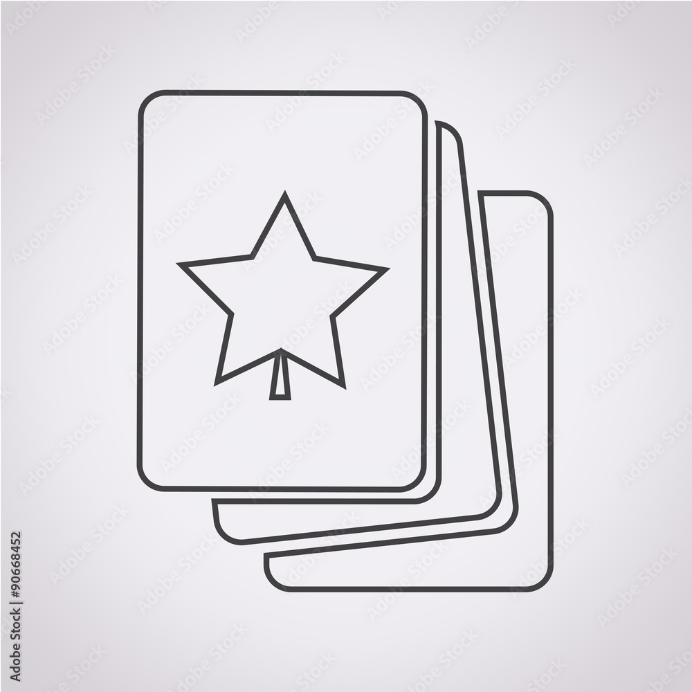 playing cards icon playing cards icon