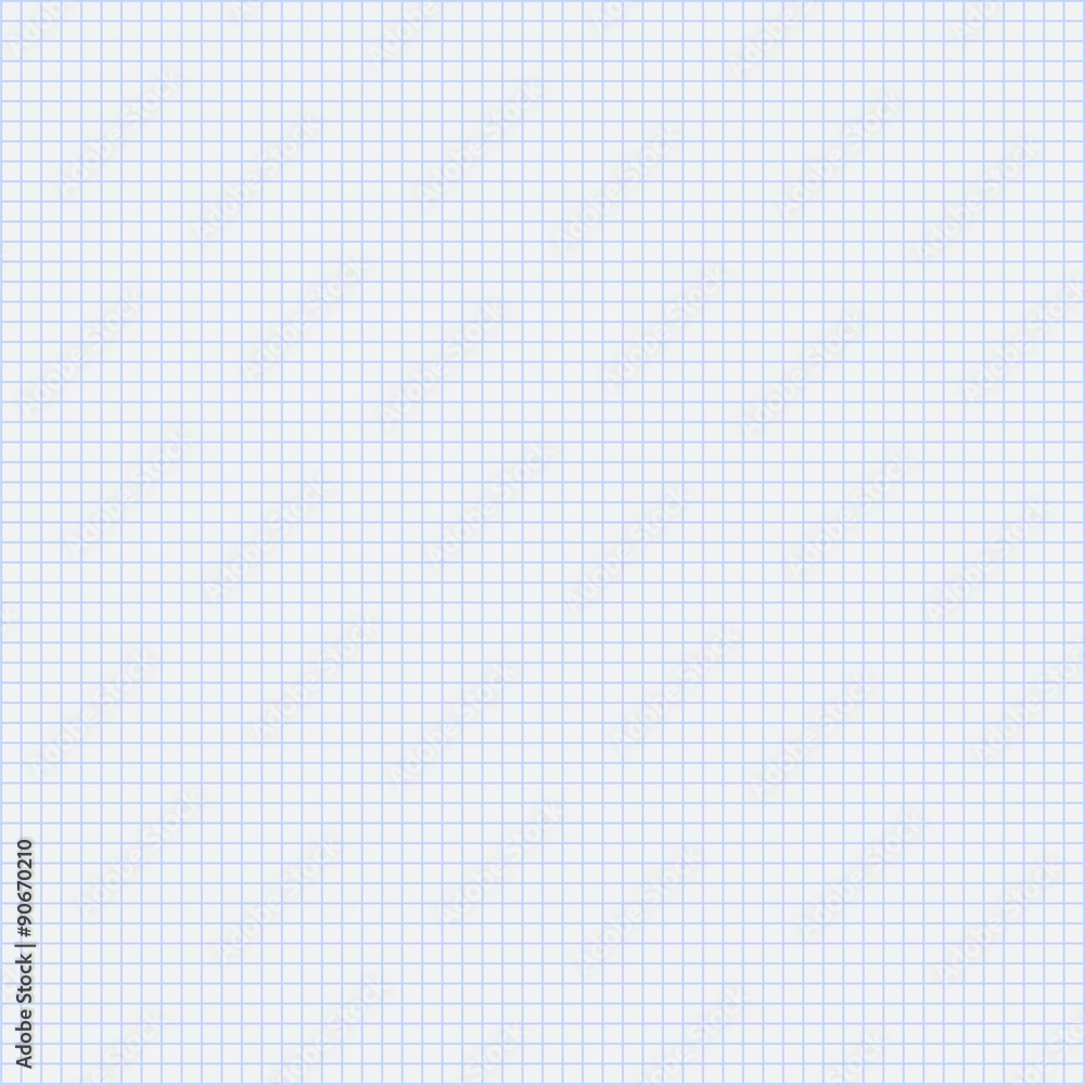 Vector seamless pattern paper exercise book in a cell Vector seamless pattern paper exercise book in a cell