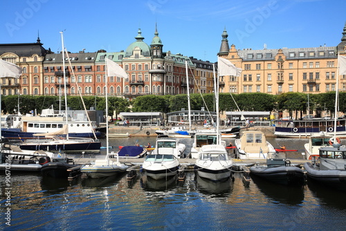 View of Standvagen,Stockholm