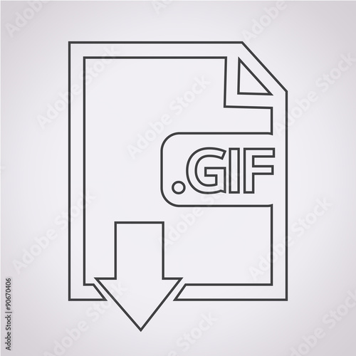 Image File type Format GIF icon
