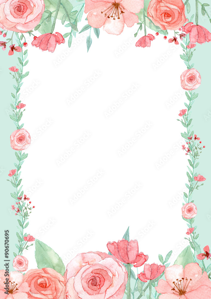 Flower Invitation Card Flower Invitation Card