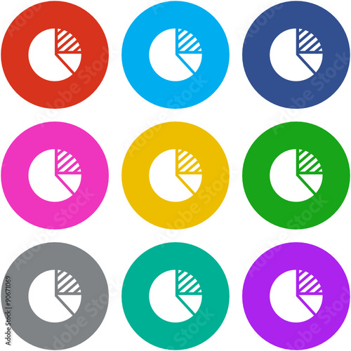 Flat Multicolor App Icon