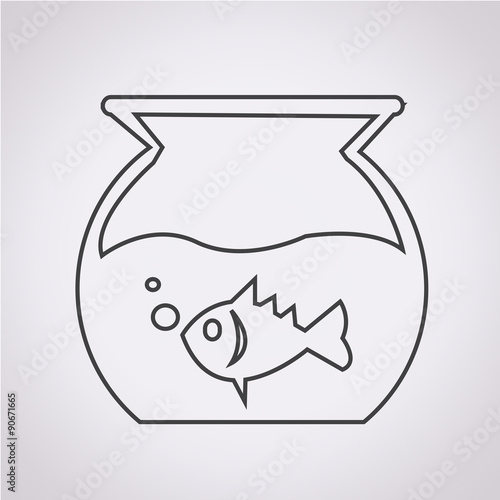 Fish Bowl Icon