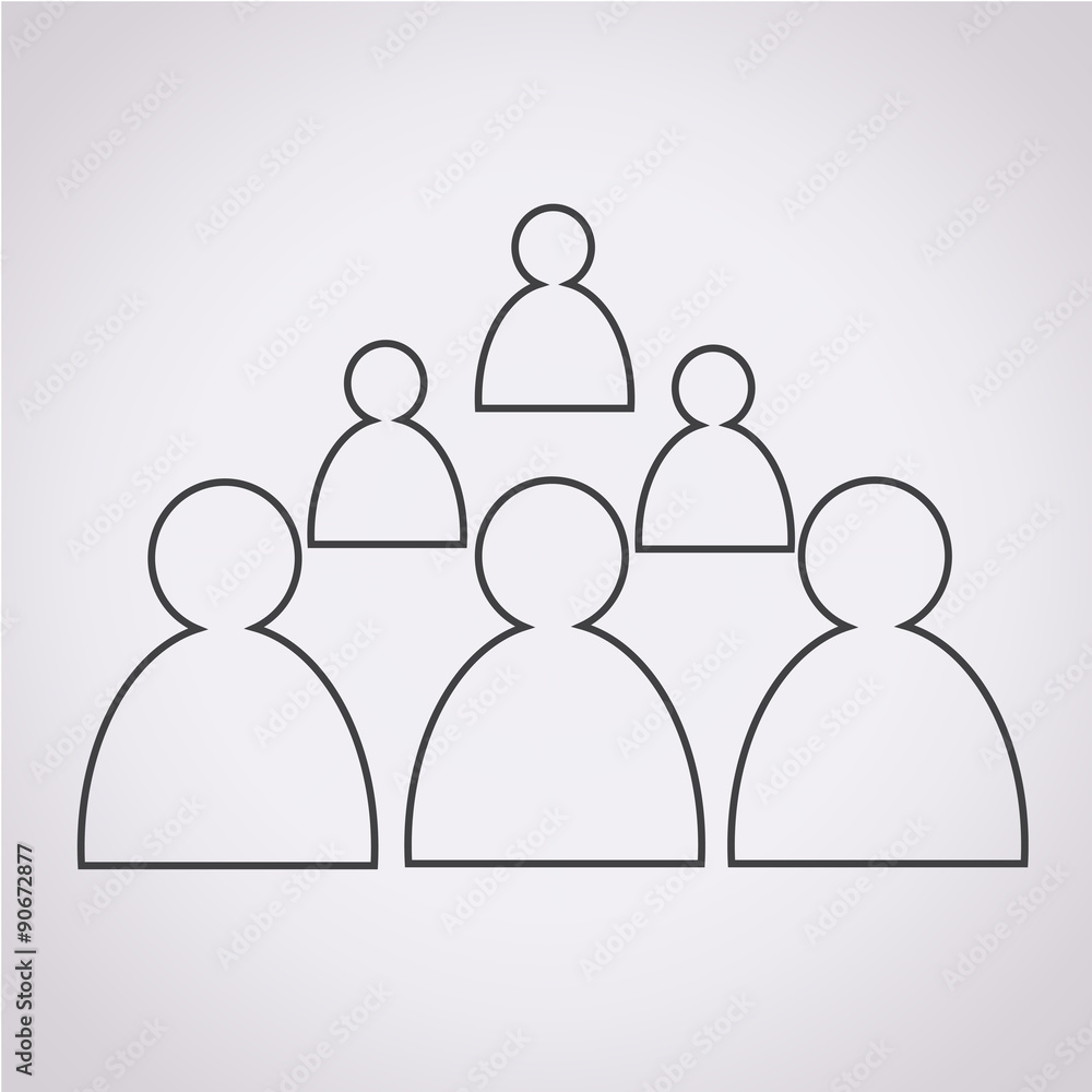 Group of people icon Group of people icon