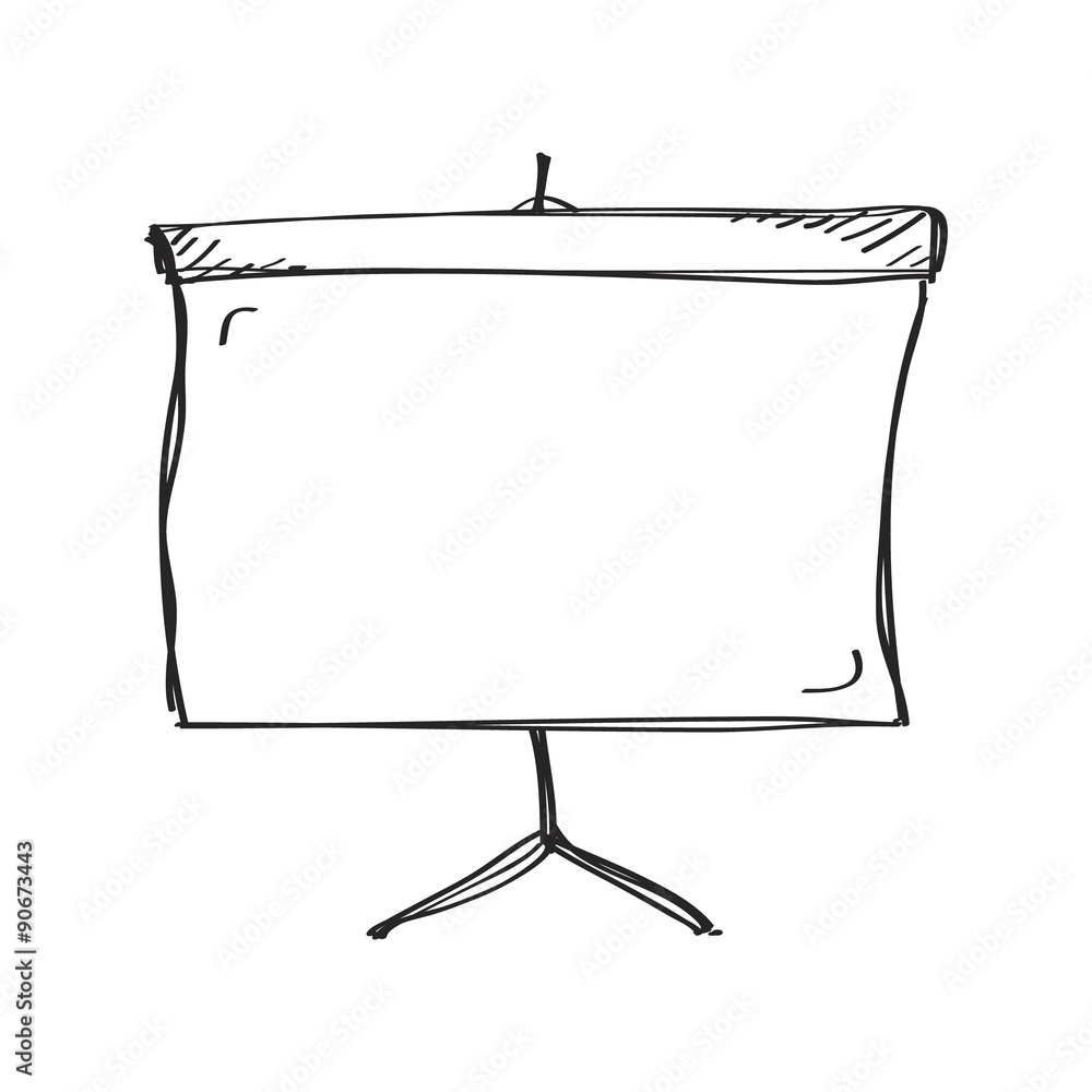 Simple doodle of a sceen Simple doodle of a sceen