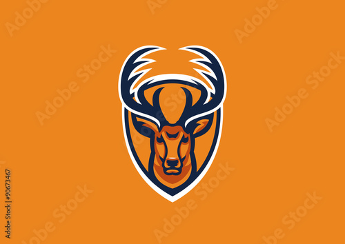 deer head sport mascot