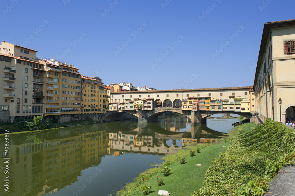 Le Ponte Vecchio a Florence Italie