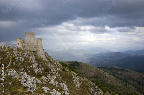 Arcobaleno a Rocca Calascio