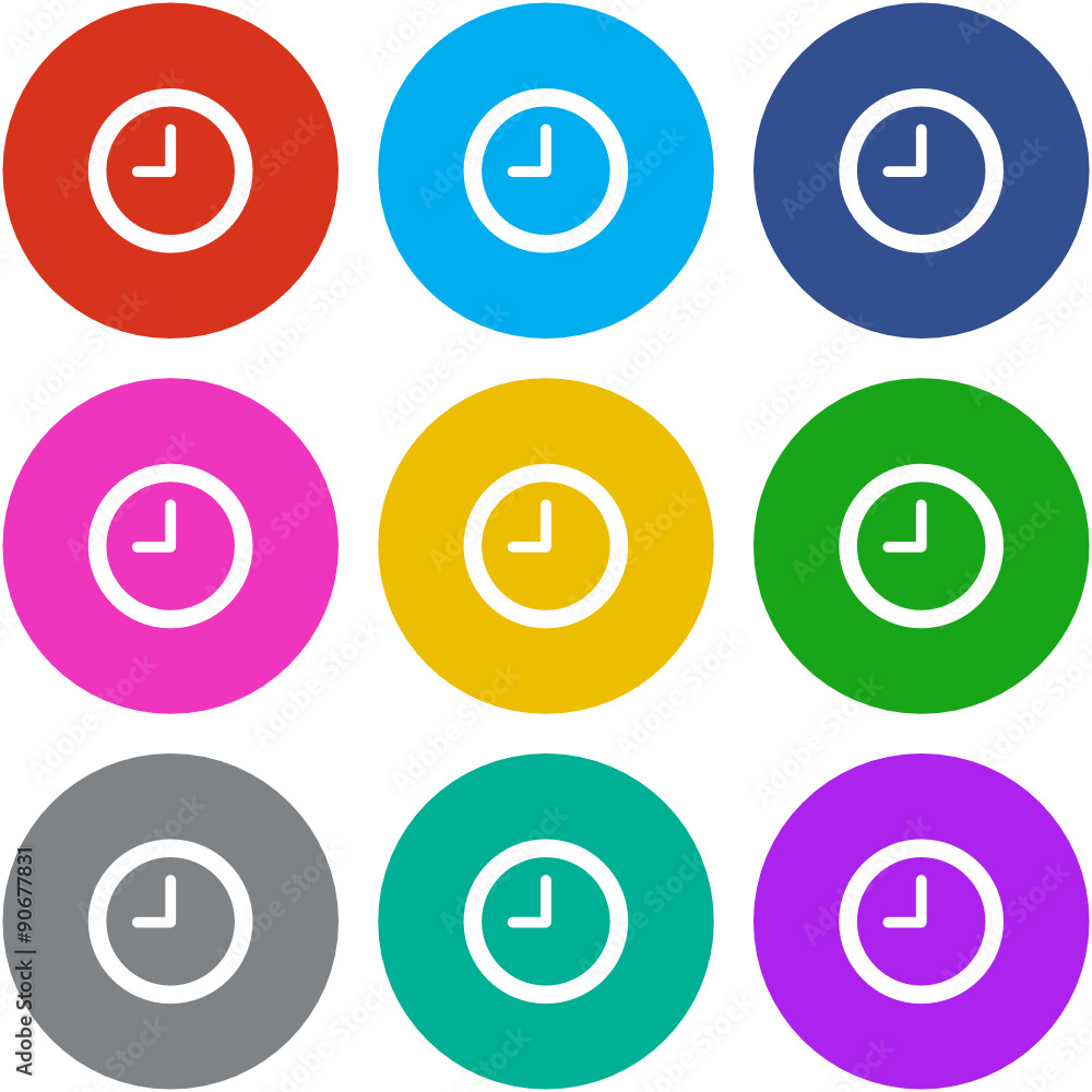 Flat Multicolor App Icon Flat Multicolor App Icon
