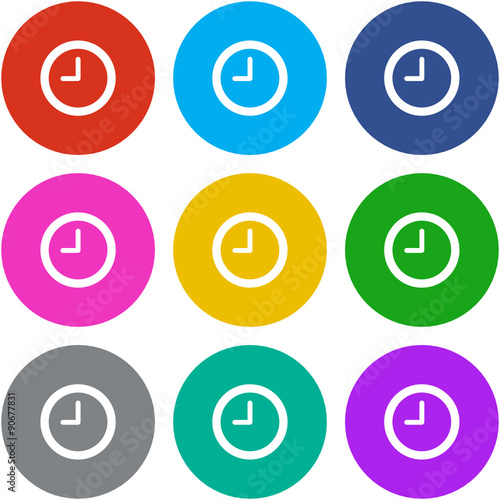 Flat Multicolor App Icon