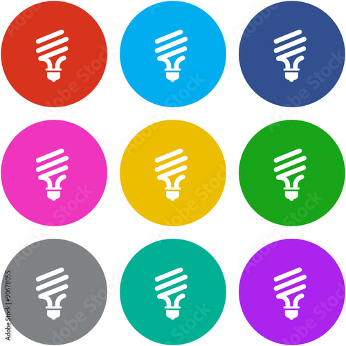 Flat Multicolor App Icon