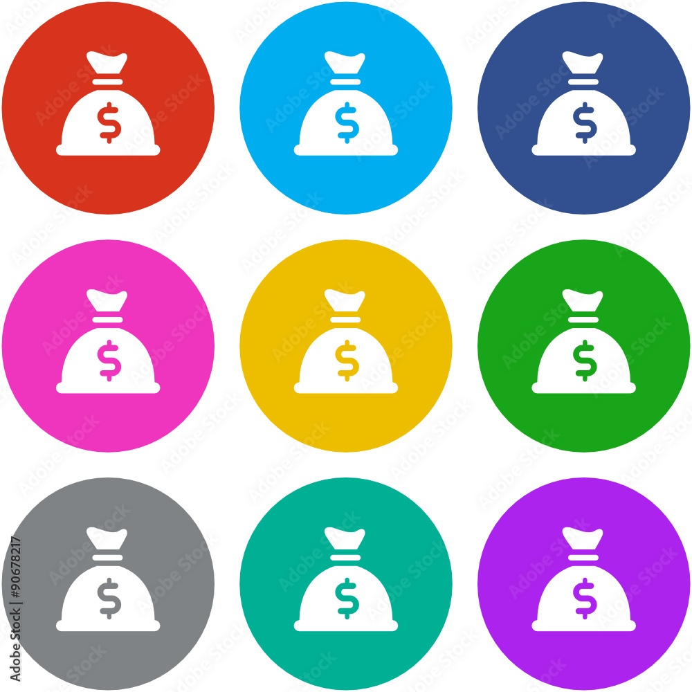 Flat Multicolor App Icon Flat Multicolor App Icon