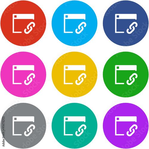 Flat Multicolor App Icon