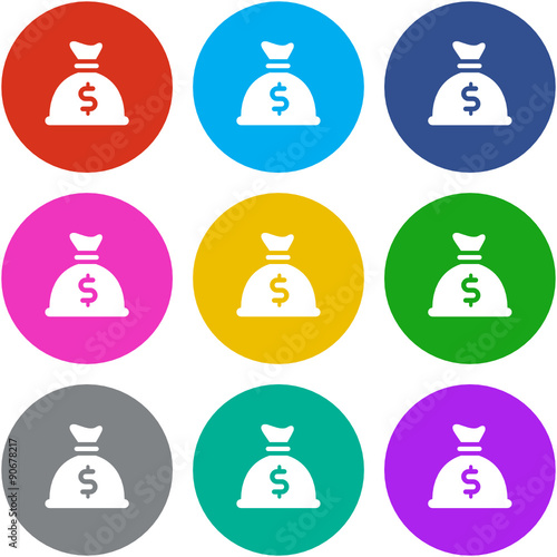 Flat Multicolor App Icon