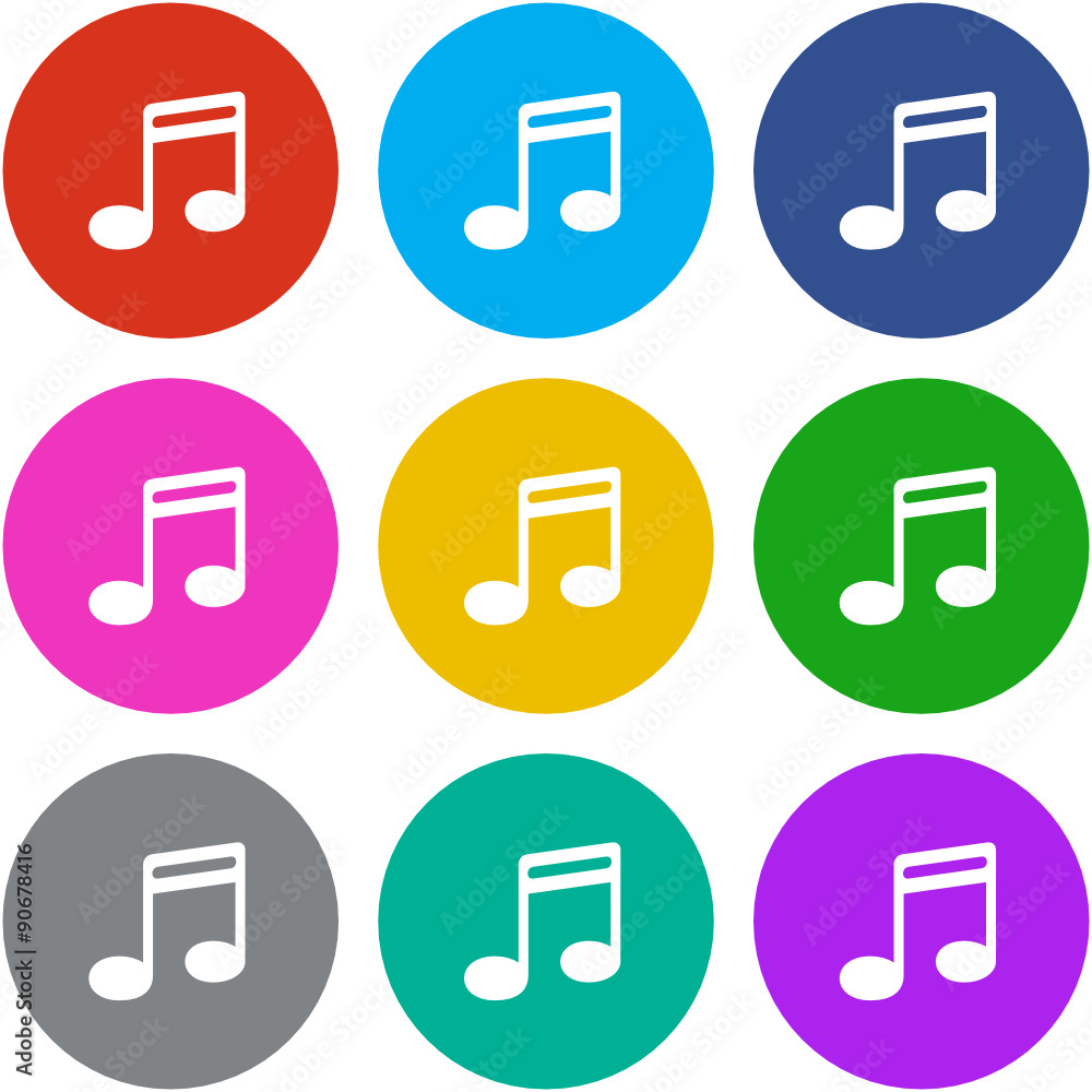 Flat Multicolor App Icon Flat Multicolor App Icon