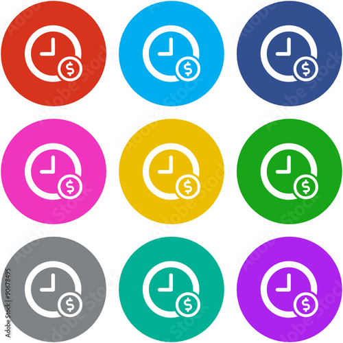 Flat Multicolor App Icon