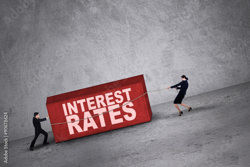 Higher interest rates photo