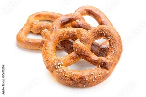 pretzels isolated on white © Pavel Timofeev