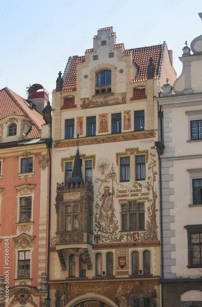 beautiful house in Prague