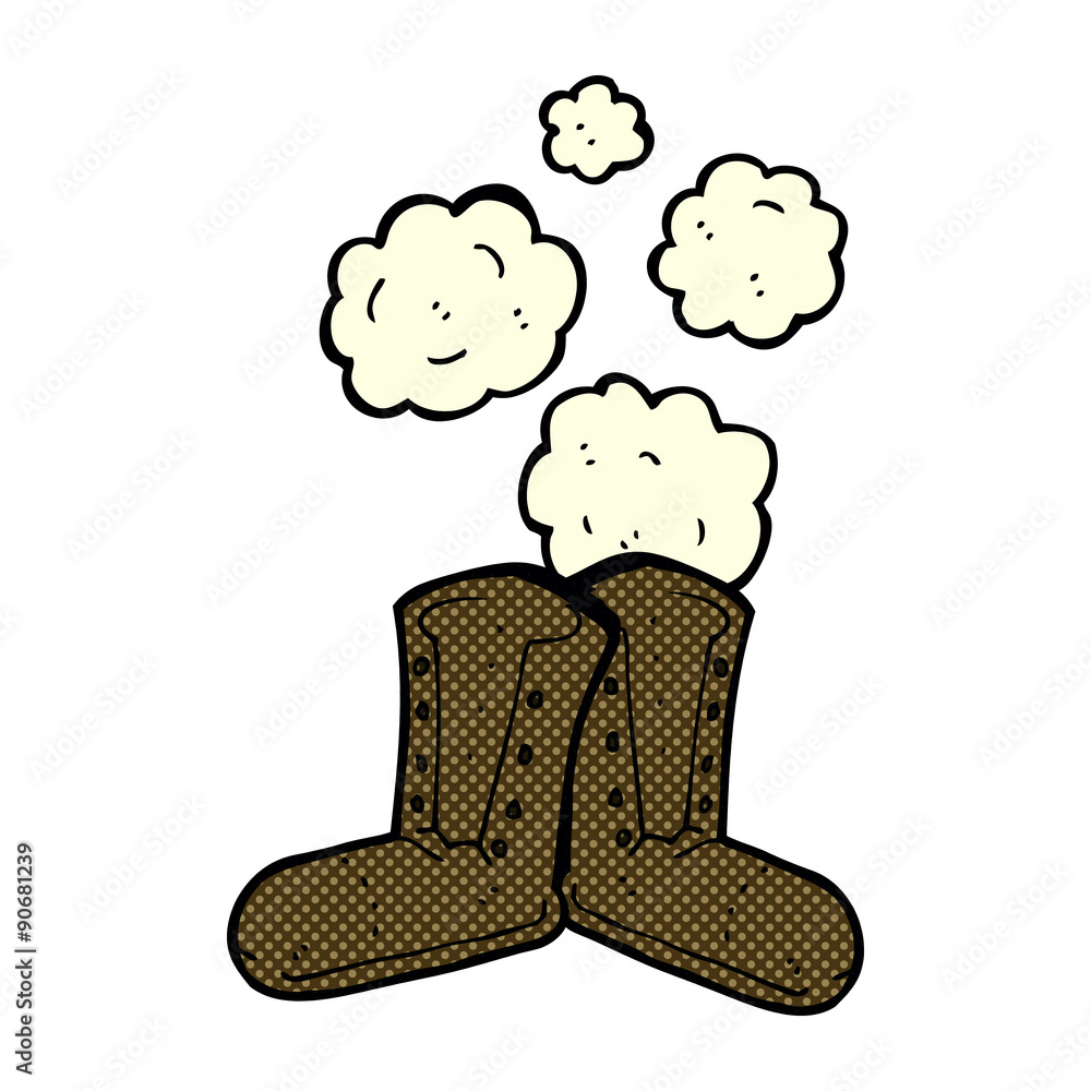 old boots cartoon